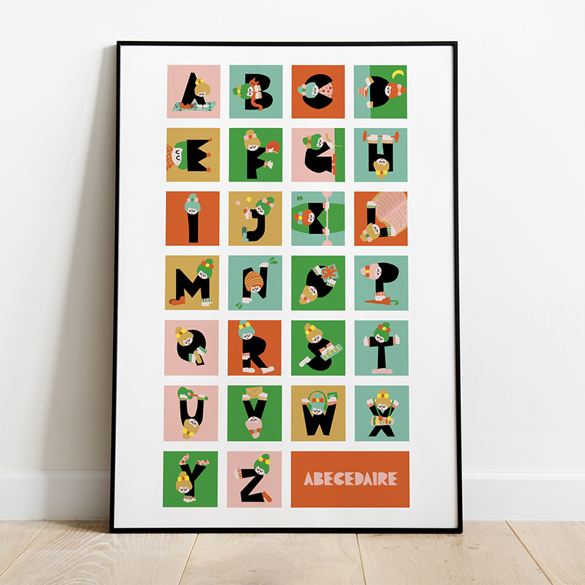 Création illustrations abécédaire