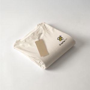 tee-shirt avec flocage du logo graphybee
