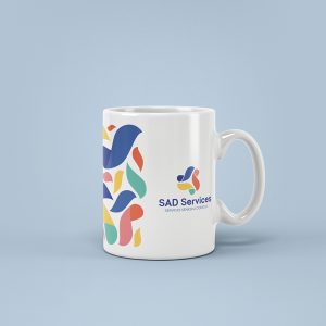 mug personnalisé pour sad services