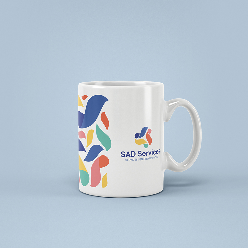 mug personnalisé pour sad services